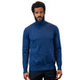 Vesta Collection: Modern Fit Sapphire Wool & Cashmere Turtleneck Sweater