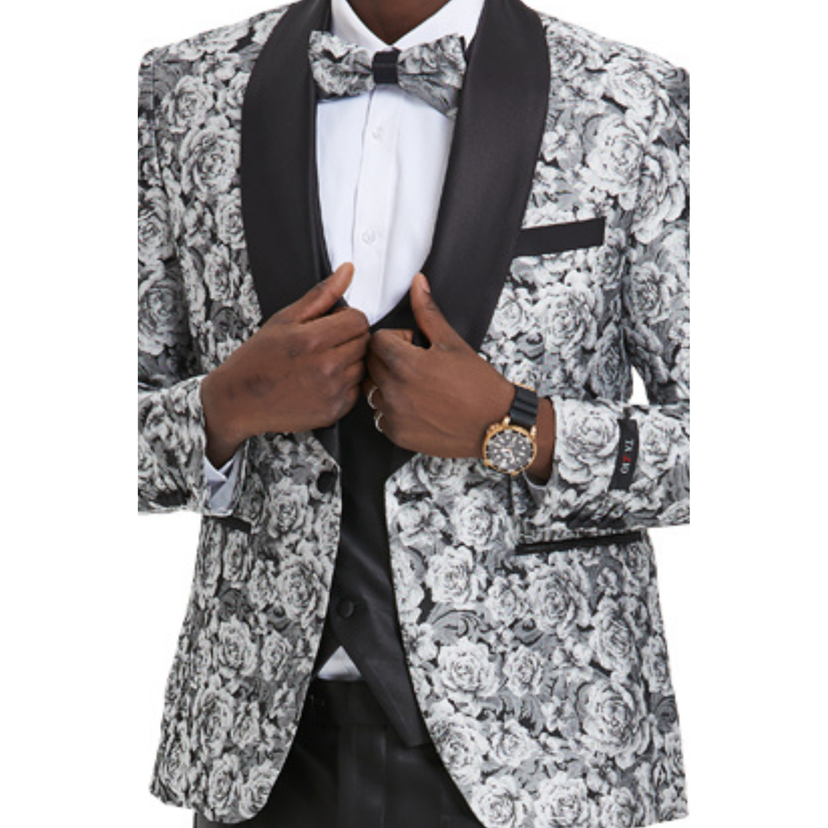 Silver/Black suit - M363SK