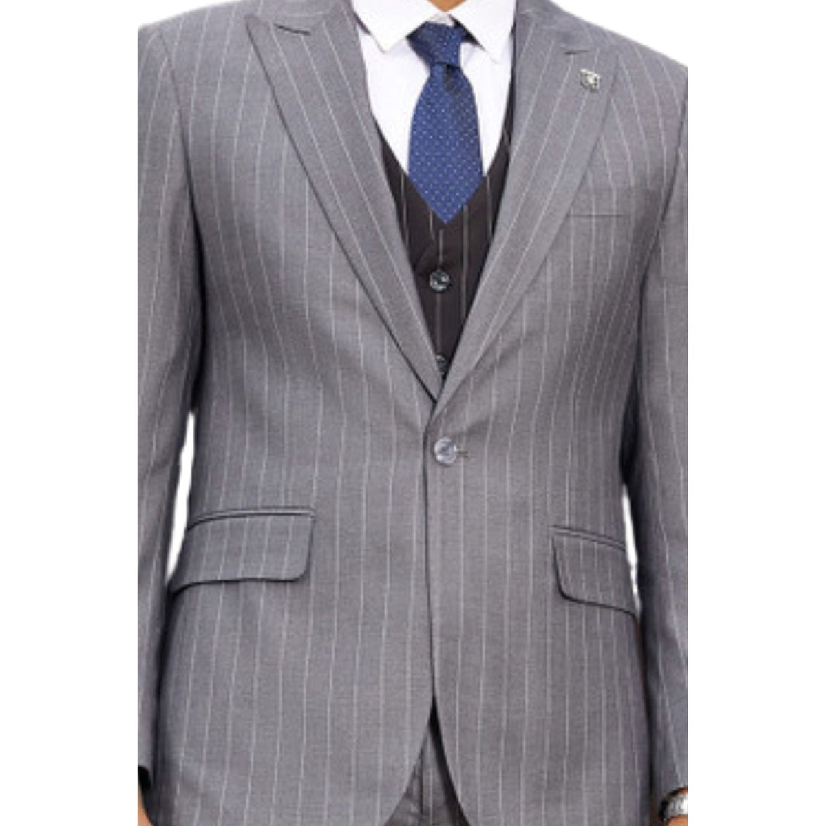 Steel Grey suit - SM147H1