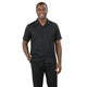 Black Textured 2-Piece Walking Suit Set - Classic Fit