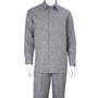 Eris Collection: Royal Diamond Men's Walking Suit – Classic Fit in Grey