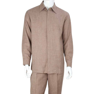 Eris Collection: Royal Diamond Men's Walking Suit – Classic Fit in Brown