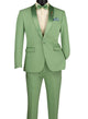 Bellatrix Collection: Sage 2-Piece Luxurious Stretch Slim Fit Tuxedo with Shawl Lapel
