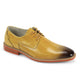 Men's Scotch Medallion Toe Lace-Up Leather Dress Shoes