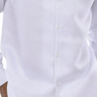 white diamond jacquard textured walking suit shirt