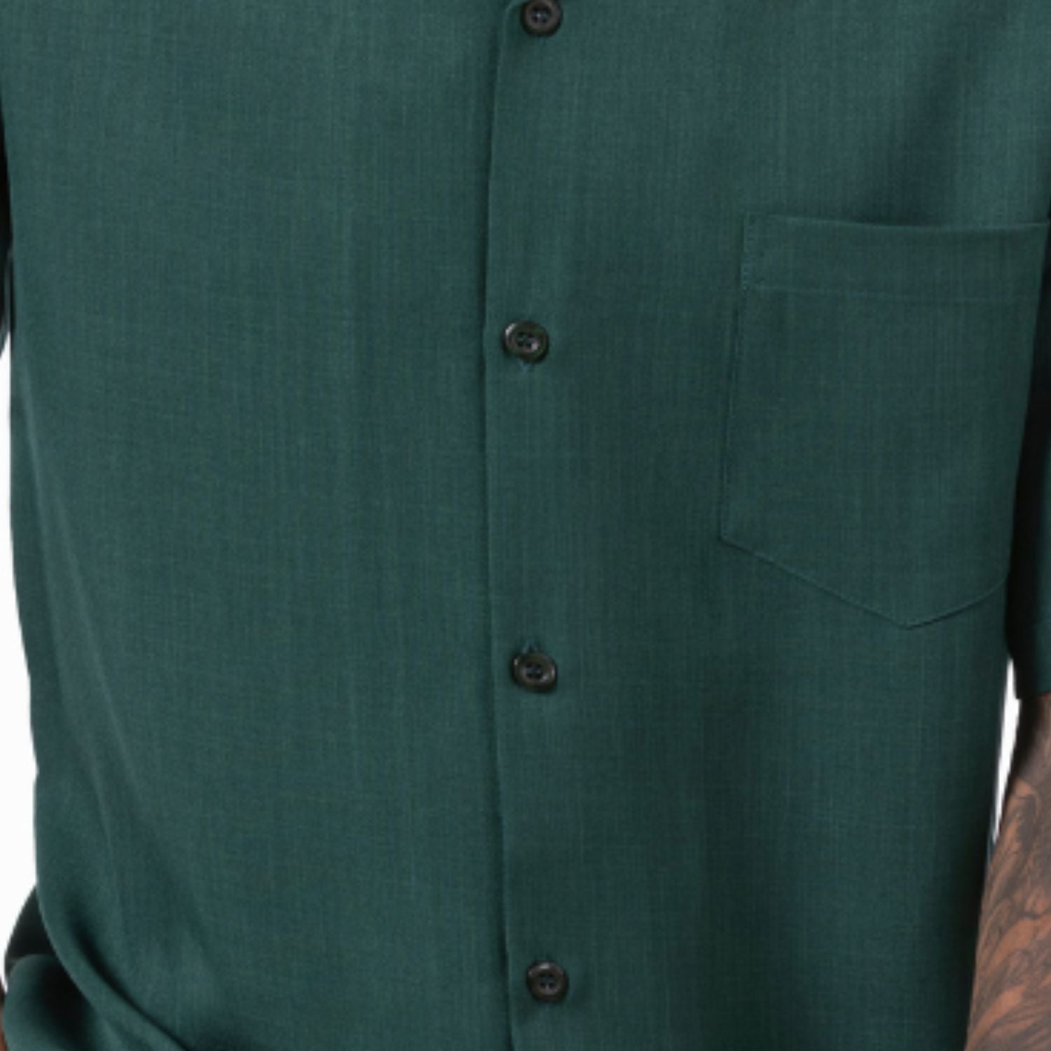 Emerald Shorts Set Walking Suit - 2 Piece Open Collar – Suits & More