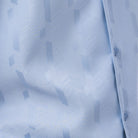  sky blue jacquard texture walking suit fabric detail