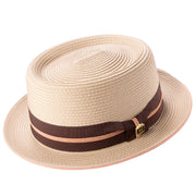 OG Beige Pork Pie Hat by Montique