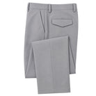 Stacy Adams grey modern cut stretch dress pants with expandable waistband