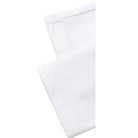 Stacy Adams white 4-way stretch adjustable waistband pants hem detail