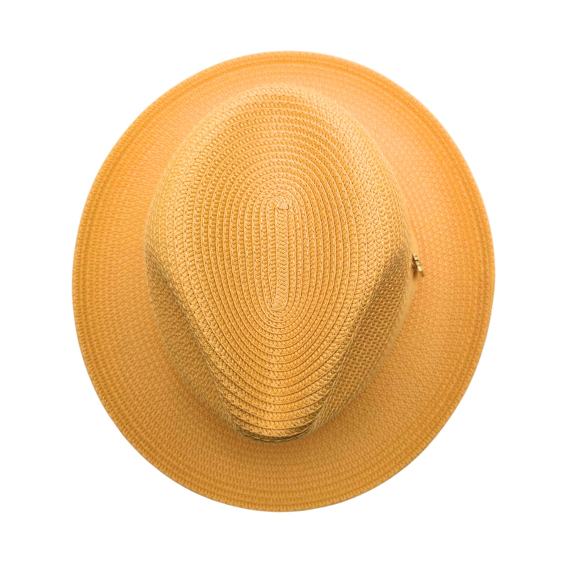 A classic pinch crown.