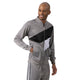 Men's 2 Piece Colorblock Tracksuit - Grey