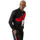 Men's 2 Piece Colorblock Tracksuit - Black