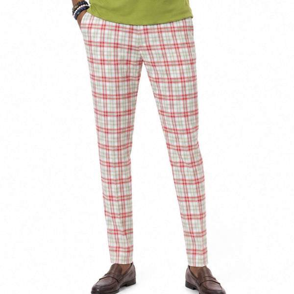 mens green plaid dress pants Men’s Modern Fit 34 WAIST or elevated everyday wear Color:BRIGHT WHITE fashionable dog frock Burgundy Red Short Graduation