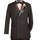 Black tuxedo jacket front view