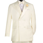 ivory tuxedo jacket front view
