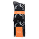 Black Gray Paisley Scroll Dress Socks by Tallia
