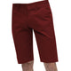 Lacaille Collection: Burgundy Chino Short Pants