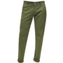 Lacaille Collection: Olive Chino Long Pants – Flat Front