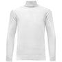 Nihal Collection: White Knit Turtleneck Sweater