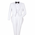 White White 2-Piece Tailcoat Tuxedo generated product view