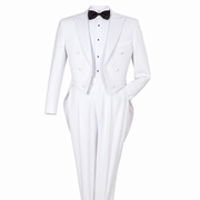 White 2-Piece Tailcoat Tuxedo