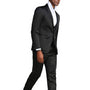 Apex Collection: Men's 3-Piece Suit With Shawl Collar In Black - Slim Fit