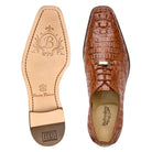 Leather outsole of Antique Sport Belvedere caiman shoe