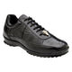Black Alligator Leg & Calfskin Sneaker by Belvedere