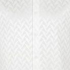 white short sleeve walking suit shirt with tone-on-tone textured pattern
