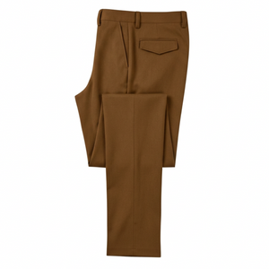 Bronze Modern Fit 4-Way Stretch Adjustable Waistband Dress Pants by Stacy Adams