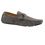 Montique OG Casual Strap Slip-On Grey Loafer Shoes