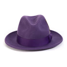 Grape H-60 wool felt fedora by Montique - front view