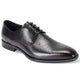 Knightly Knot Collection: Premium Black Leather Lace Dress Shoes