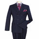 Navy 2-Piece Classic Double-Breasted Suit