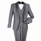 Gray 3-Piece Shawl-Lapel Modern Fit Tuxedo - product view