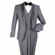 Gray 3-Piece Shawl-Lapel Modern Fit Tuxedo