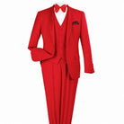 Red 3-Piece Shawl-Lapel Modern Fit Tuxedo - product view