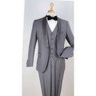 Gray 3-Piece Shawl-Lapel Modern Fit Tuxedo - product view