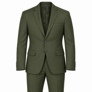 Olive 2-Piece Modern Fit Suit