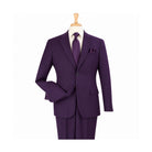 Purple 2-Piece Two-Button Suit - front product view