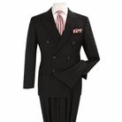 Black 2-Piece Classic Double-Breasted Suit, product view