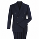 Navy 2-Piece Classic Double-Breasted Suit
