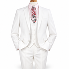 White 3-piece suit, product view