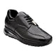 Black Genuine Caiman and Lizard Leather Sneaker by Belvedere