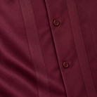 Montique wine vertical panel walking suit fabric button detail