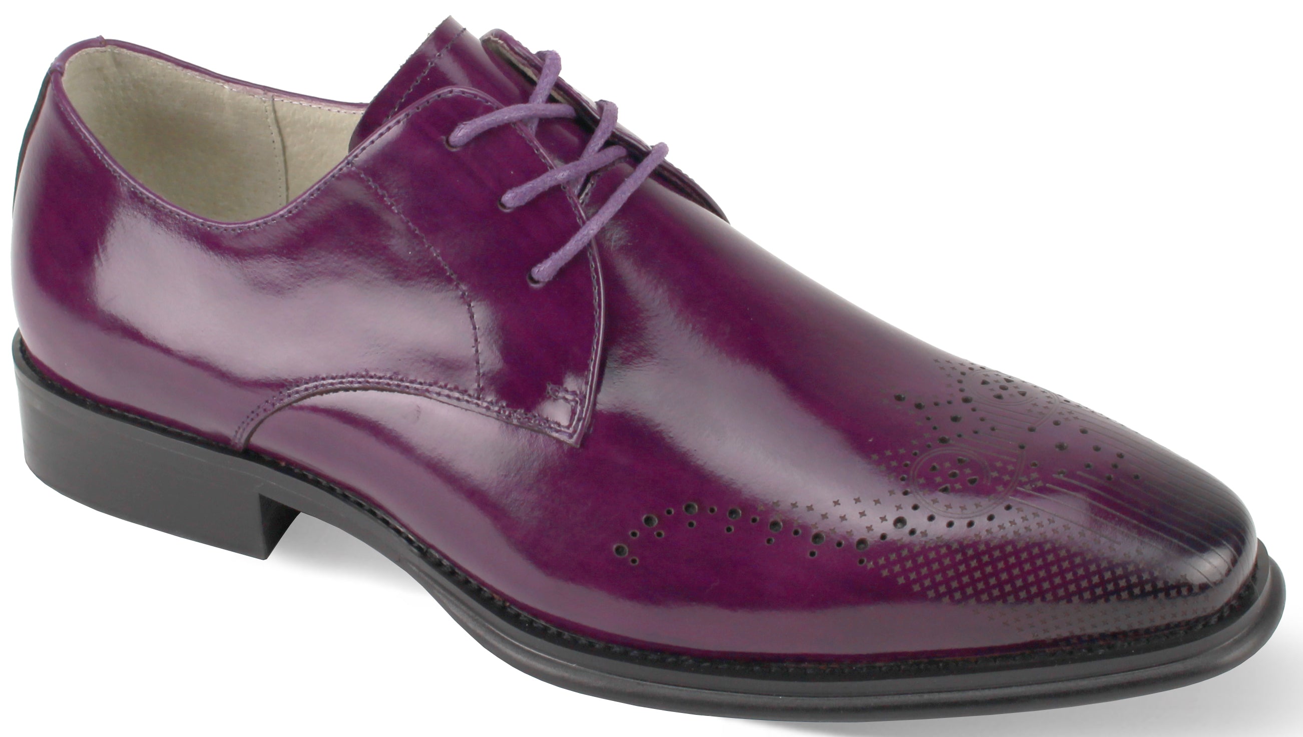 Purple dress shoe laces best sale