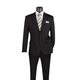 Men’s 2-Piece Super Stretch Slim Fit Suit - Black