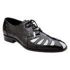 Black and white American alligator Oxford by Belvedere