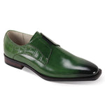 Regal Croco Collection: Green Croco Print Slip-On Shoe